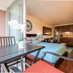 Windjammer patio to enjoy morning coffee or evening cocktails