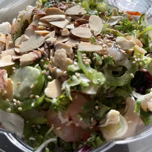 And...the amazing bowl with fresh toppings. So good!