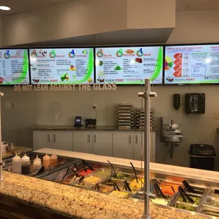 Super easy menu to understand.