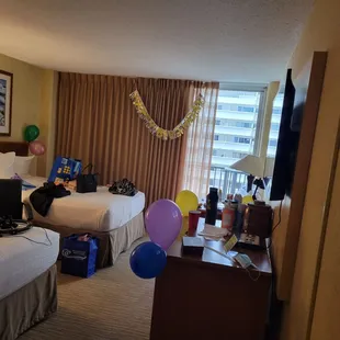 We had a lock off room