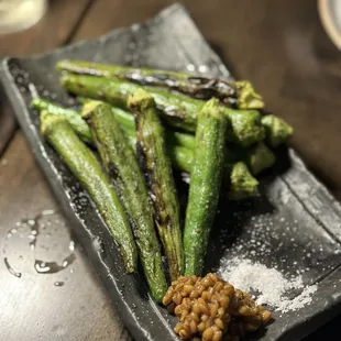 Loooooove the okra. Had to order double.