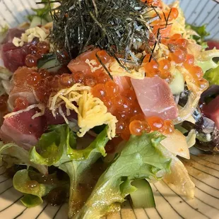 Sashimi Salad