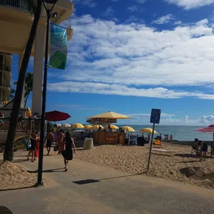 Best spot on the beach for gear!