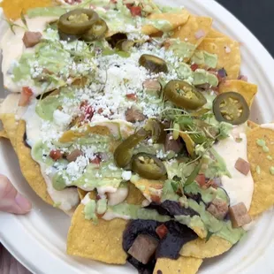 Spam nachos from Lapina Cantina