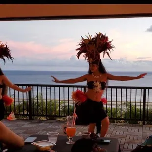 outside, sushi and sashimi