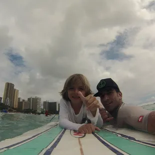 Memories of surfing with my kids that I will never forget!