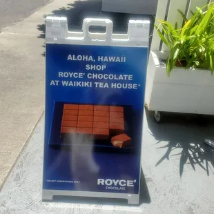 Royce chocolate sold here.