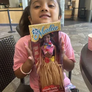 Same size as a Barbie