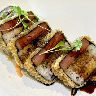 sushi and sashimi, food