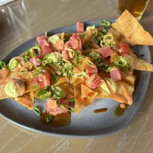 Ahi Tuna Crisps