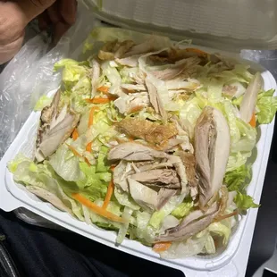 Chinese chicken salad