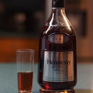 Shots then of Hennessy VSOP *4/23/2021
