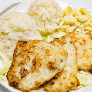 Garlic fish fillets