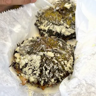 Grilled Sunflower heads