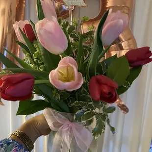 Gorgeous flowers from Waipahu Florist.