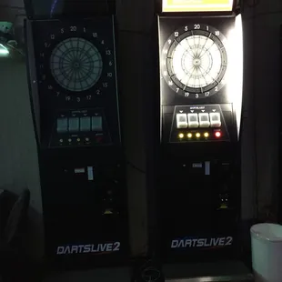 darts and darts on a dartboard