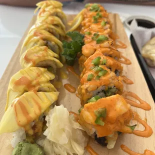 Mango Roll and Double Fire Deluxe