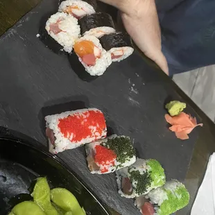 sushi, food, sashimi, sushi and sashimi