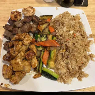 Hibachi Combo Dinner
