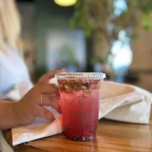 Tisana is a loose leaf and dried fruit and berries! Don't forget to scoop up what's left at the bottom and enjoy the flavors!