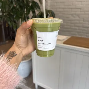 matcha latte