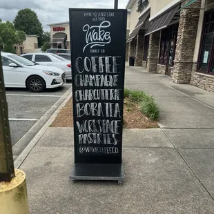 outside