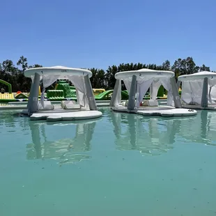 $200+ floating cabanas