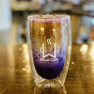 Purple Haze Ube Sweet Latte Style Coffee