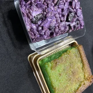 Ube Rice Krispie Treat