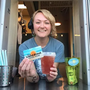 Drive thru, kombucha, gift cards!