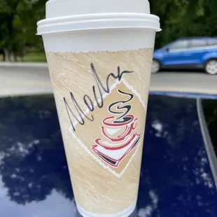 I would personally strive to have that wicked logo on my cups..even in sticker form