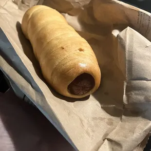 Is this another Dune promo? No, it's a kolache. Really good hours after purchase, wish I knew who baked them. 10MAR24