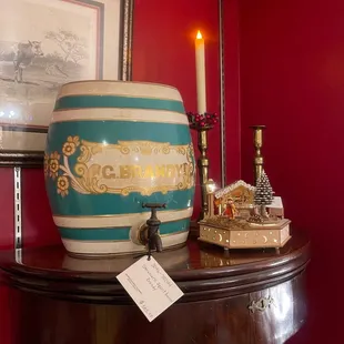 Stoneware brandy spirit barrel for sale