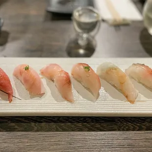 6pcs nigiri tasting