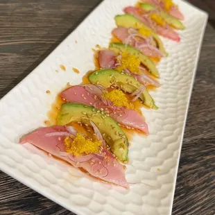 Hamachi cappacio