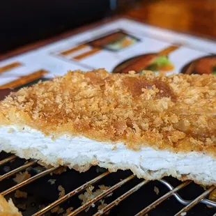 Pork katsu - breading was soggy, not crispy as usual. Maybe they have a new chef? Very disappointed.