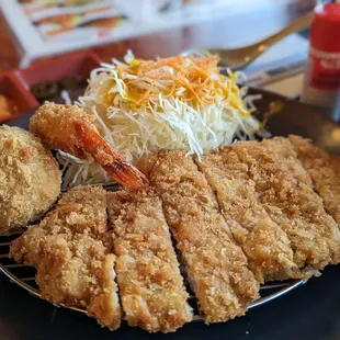 Katsu udon combo