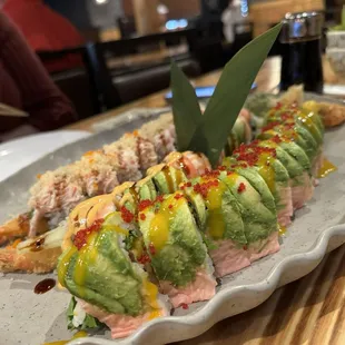 Lobster King, Amazing &amp; Titanic rolls