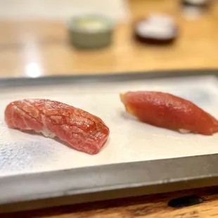 Bluefin and fatty tuna