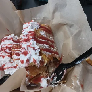 Fried Ice Cream Tacos