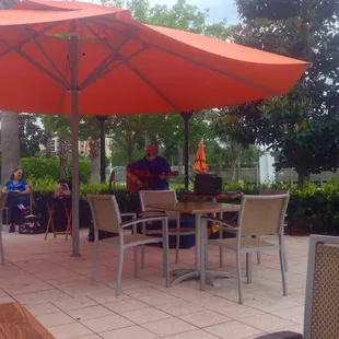 Evening entertainment. Excellent singing! Awesome!