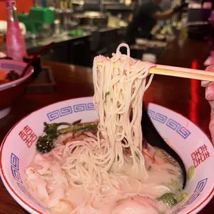 Shio Lobster &amp; chicken wonton ramen