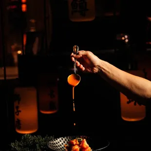 sushi and sashimi, drink