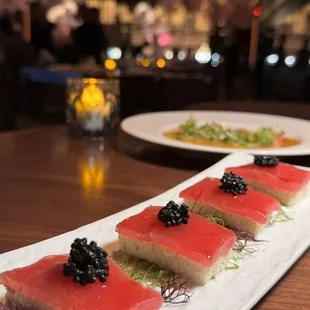Lobster Sashimi Toast