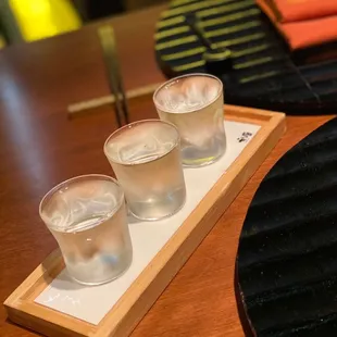 Wakuriya sake flight