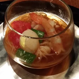 Sauted Blue Shrimp and Tomato