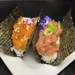 Yuzu Maguro Sushi Taco