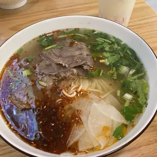 Guy Hand Pull Noodles