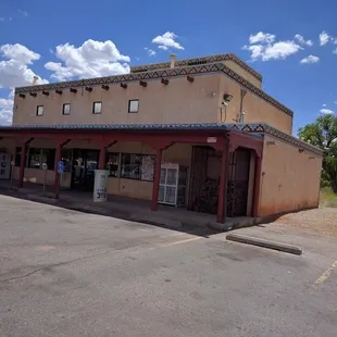 the front of the store