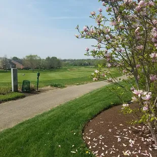 Hole 3 in April